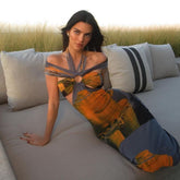 Archer Neckholder-Maxikleid
